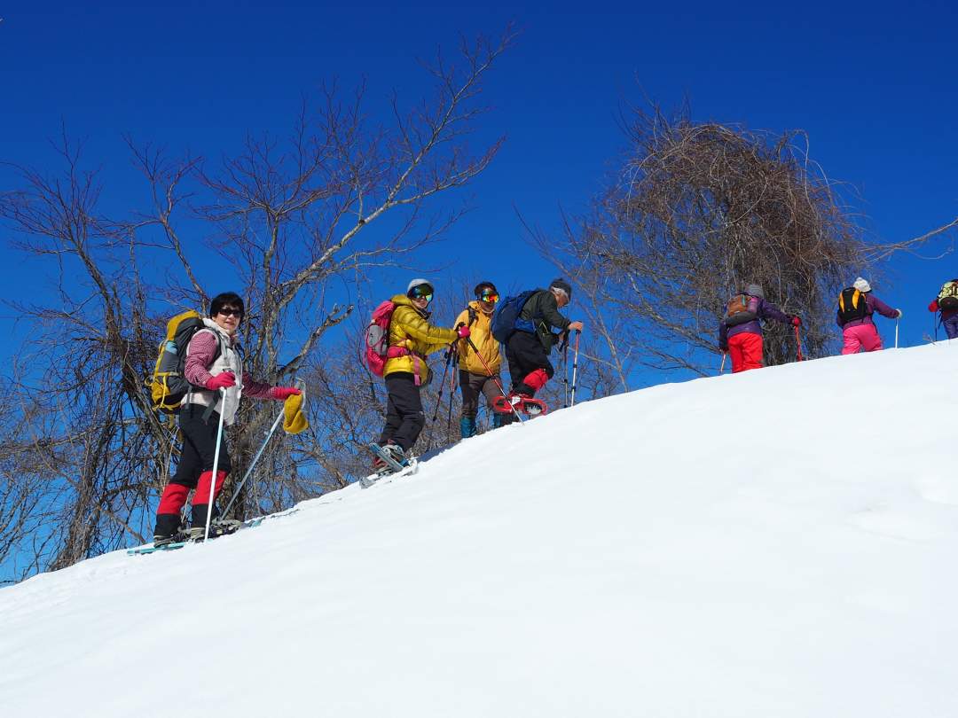 【福島・裏磐梯】裏磐梯桧原湖横断スノーシュートレッキング