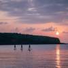 【沖縄・西表島】茜色の夕日に包まれる…選べるサンセットSUPorカヌーツアー【