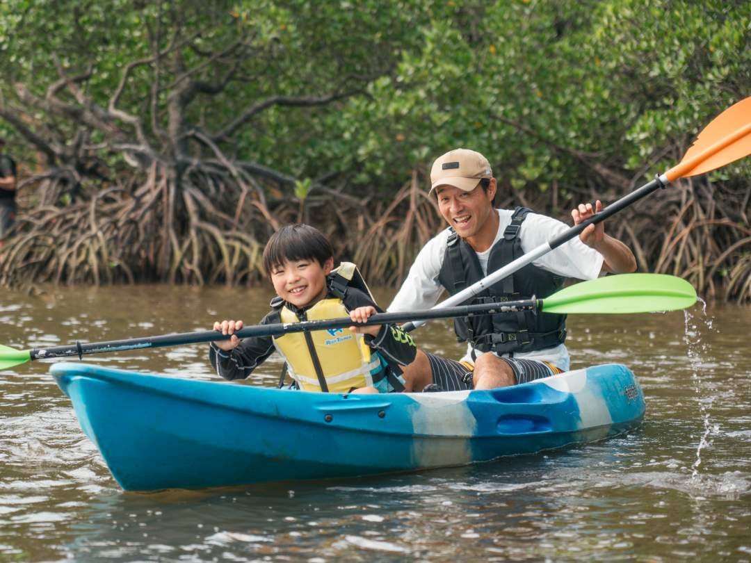 【沖縄・西表島】「サンガラの滝」を目指す！世界遺産西表島で選べるSUP/カヌー&トレッキング