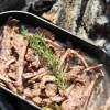 ジビエ肉のワイン煮込み