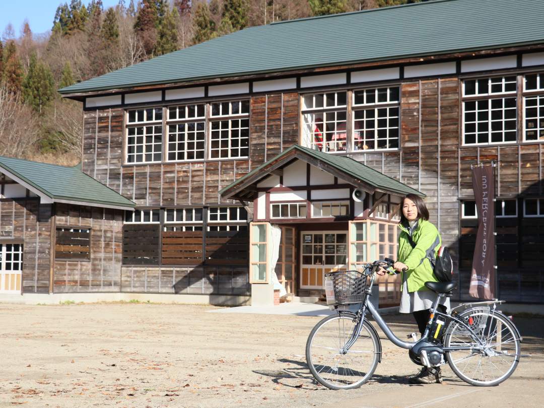 【福島・昭和村】電動アシスト付きで快適！レンタサイクルで昭和村の隠れた見どころを周遊しよう！