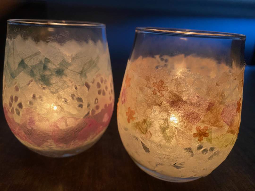 作品は当日完成。その日からお家でお使い頂けます。