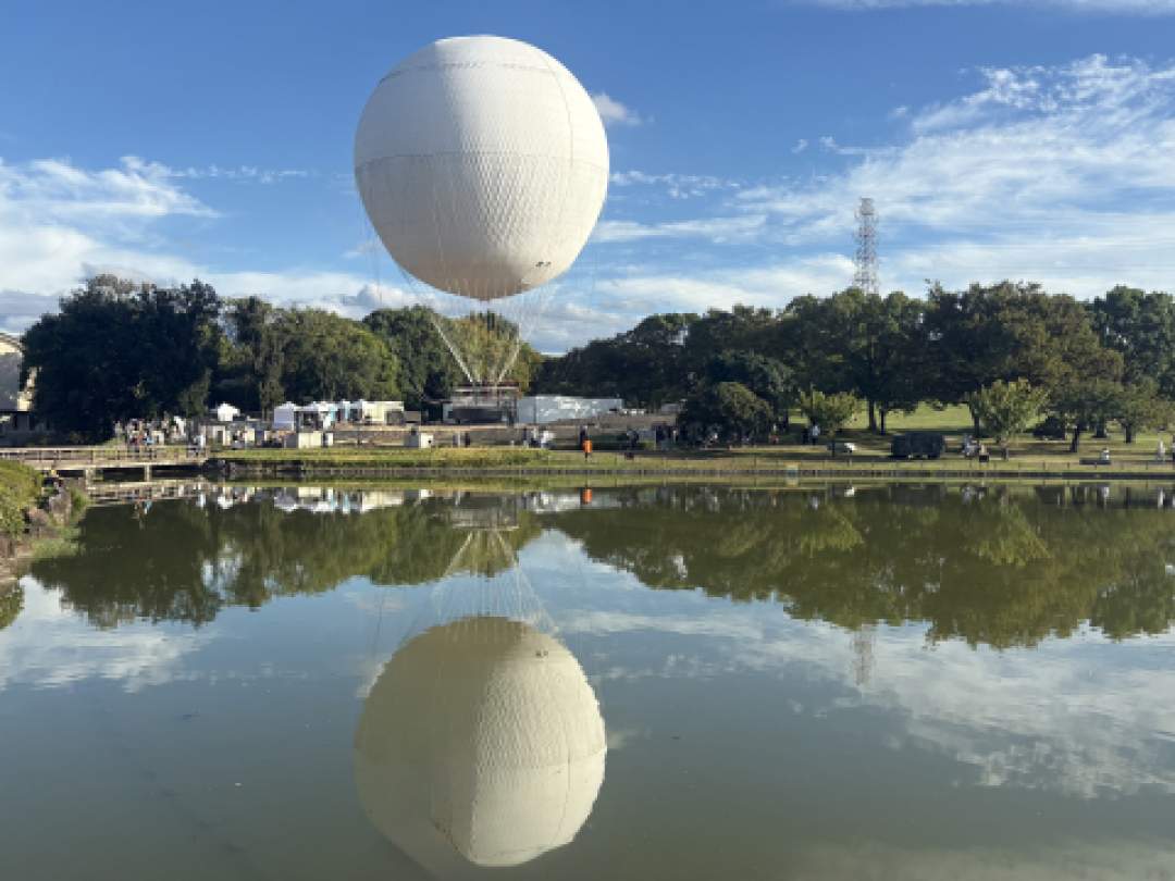 【大阪・堺】百舌鳥古墳群ガイドツアー｜気球に乗って空から古墳見学＆堺伝統の絞り染め体験付き