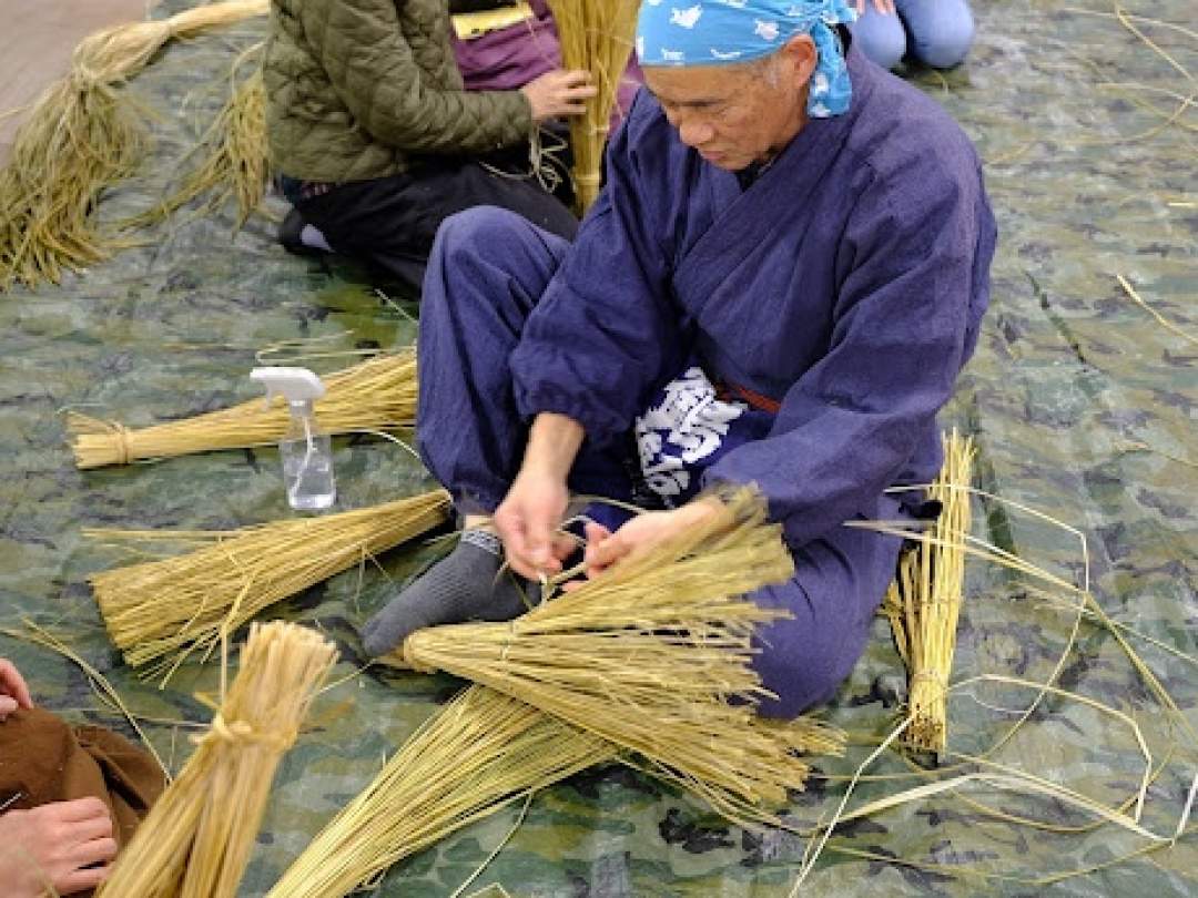 【福島・会津】自然栽培の大豆でつくる本物の納豆！藁苞作りワークショップ