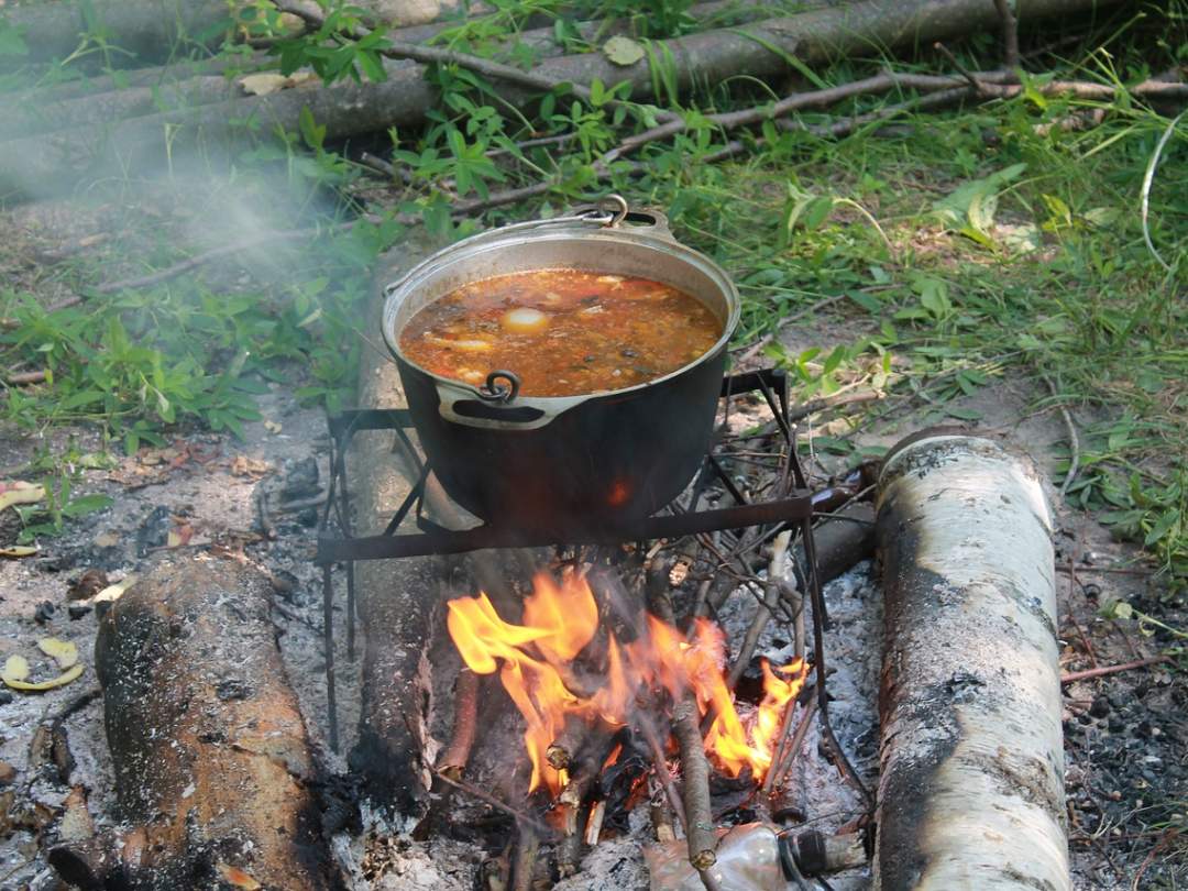 ワイルドで美味しい焚き火料理体験プラン