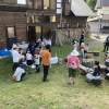 湿地作成前後で生き物調査