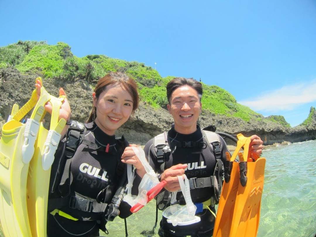 沖縄・青の洞窟・体験ダイビング