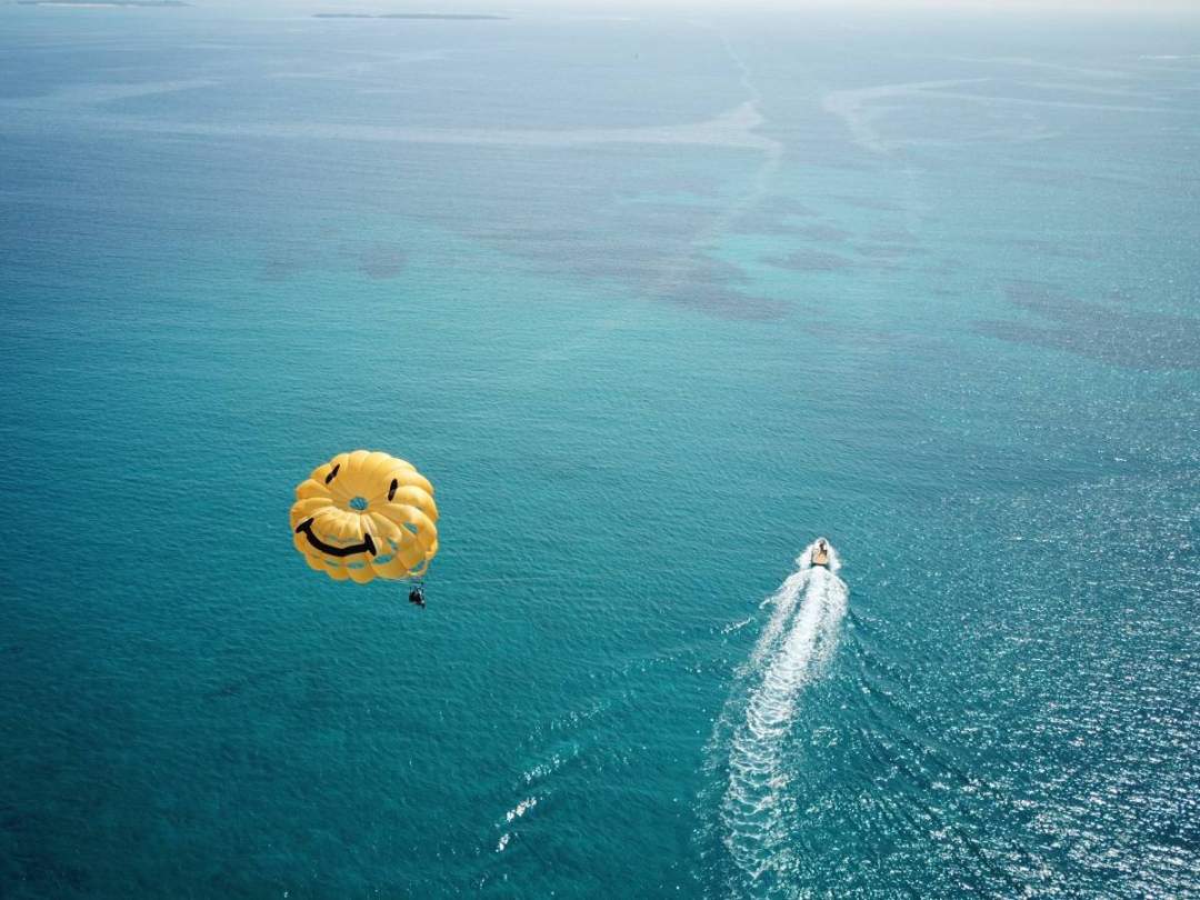 目の前に広がる美しい海