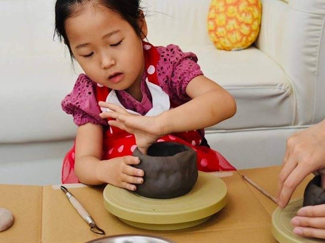大きなねんどは大変でしたね！最後までよく頑張りました！