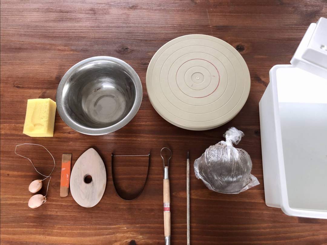 陶芸道具一式、お貸出しいたします！