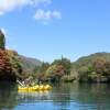 【群馬・四万温泉】ペットOK！関東屈指の透明度「四万湖」でパックラフト半日ツアー!!