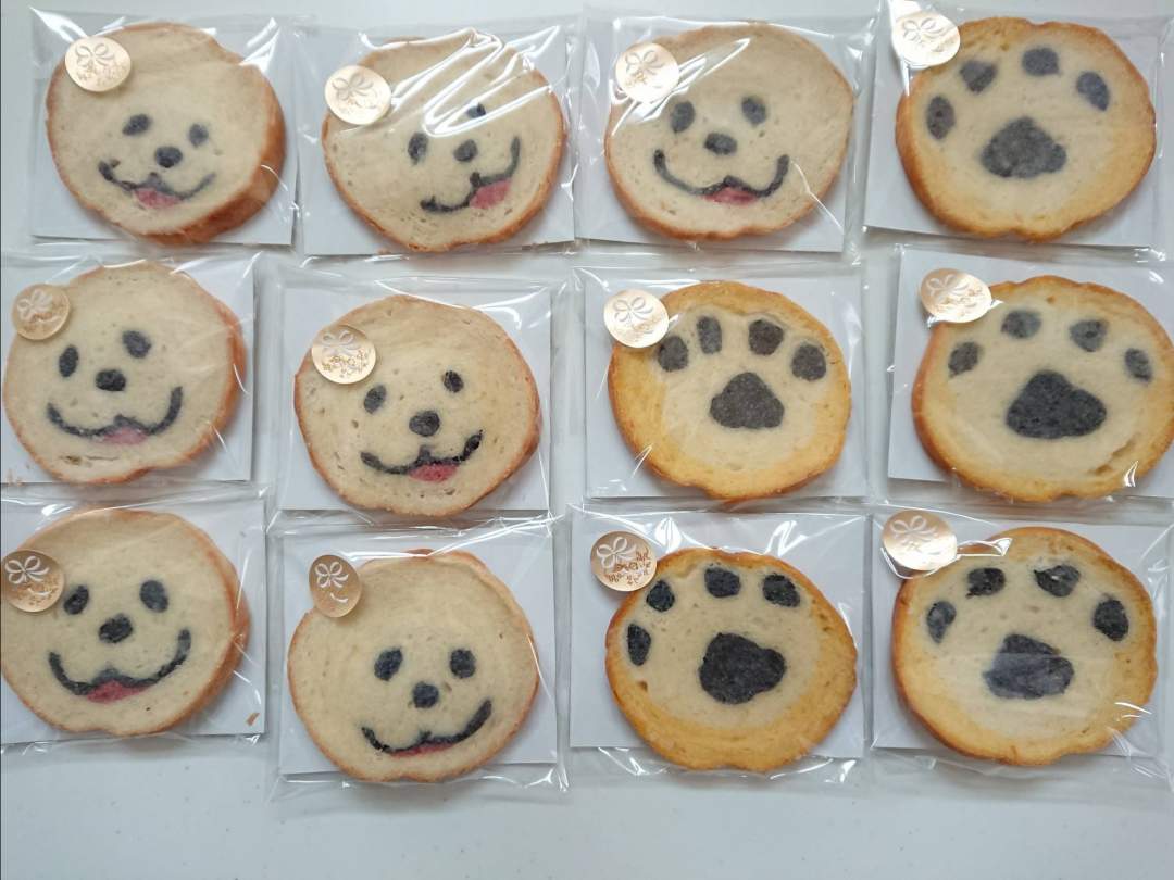 金太郎飴みたいなパン作り　　デコ食パン