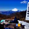 天気がよければ 富士山が正面に！