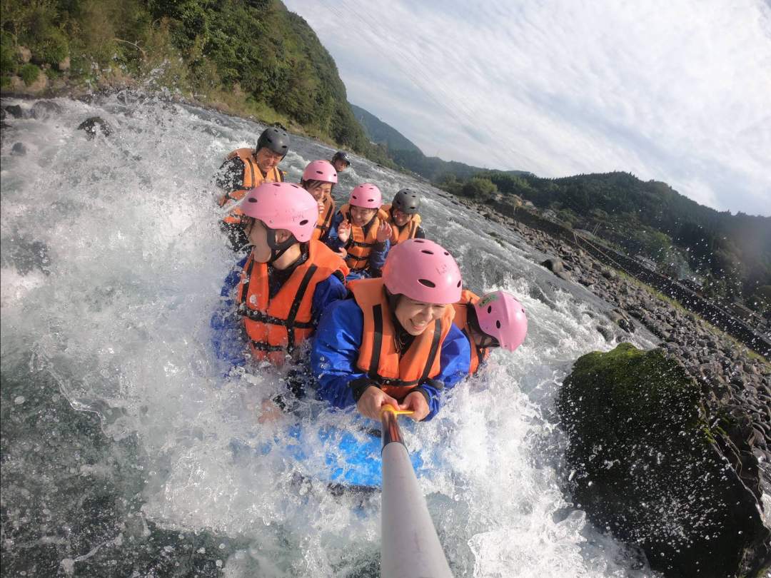 激流も楽しめる