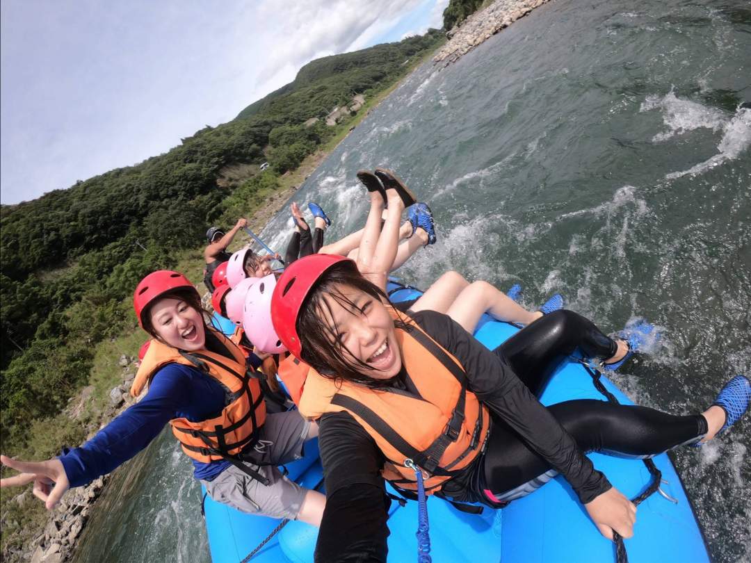 激流も楽しめる