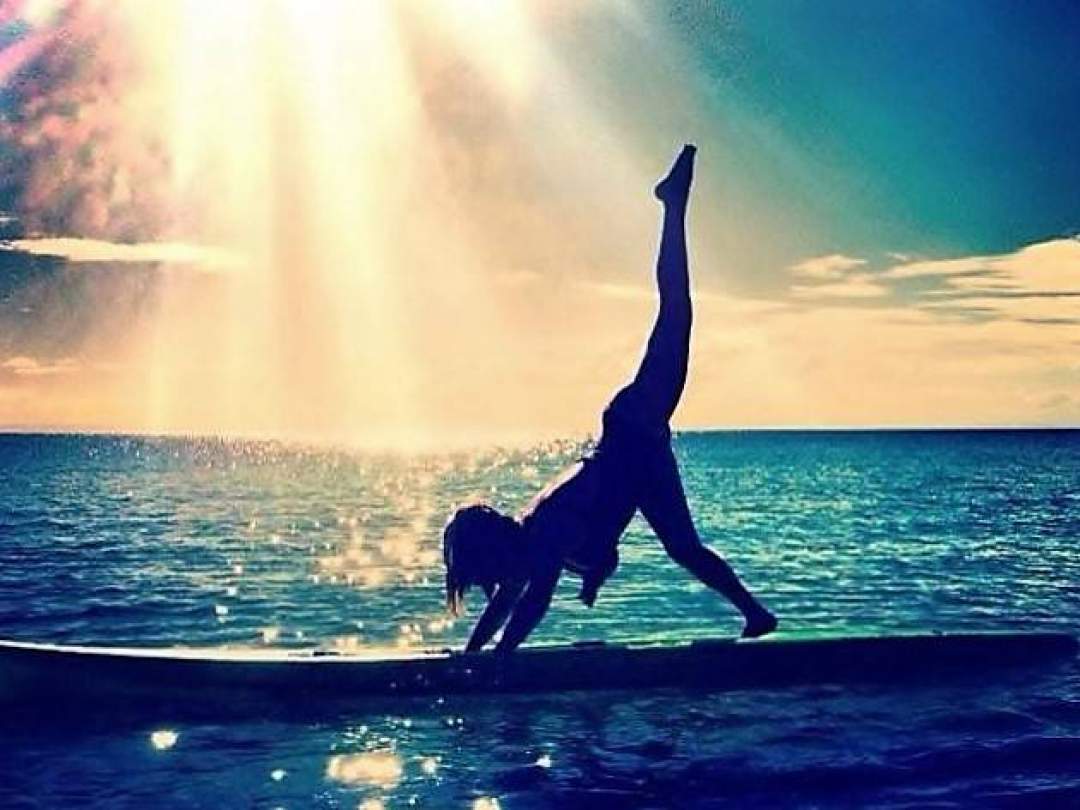★春夏秋がベストシーズン★サップヨガ教室《神奈川県・湘南・茅ケ崎・SUP YOGA/体験スクール》未経験者大歓迎☝