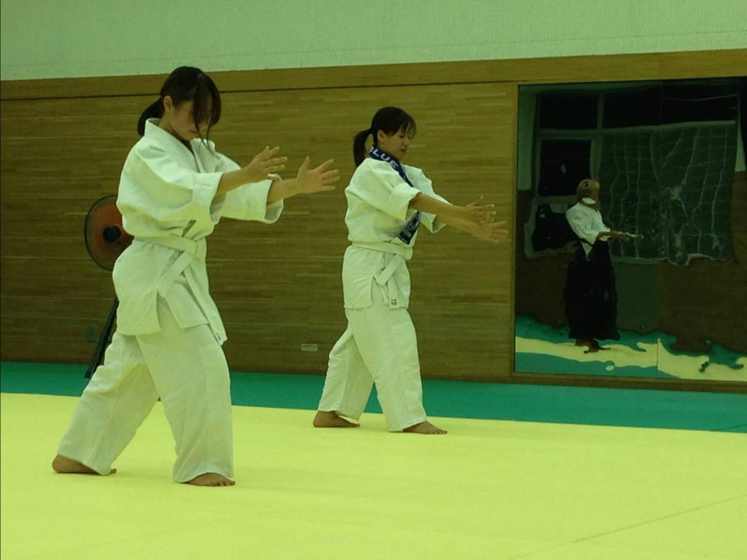 合気道は比較的女性受けする武道です！
