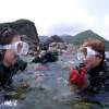 しっかり浅場で練習！