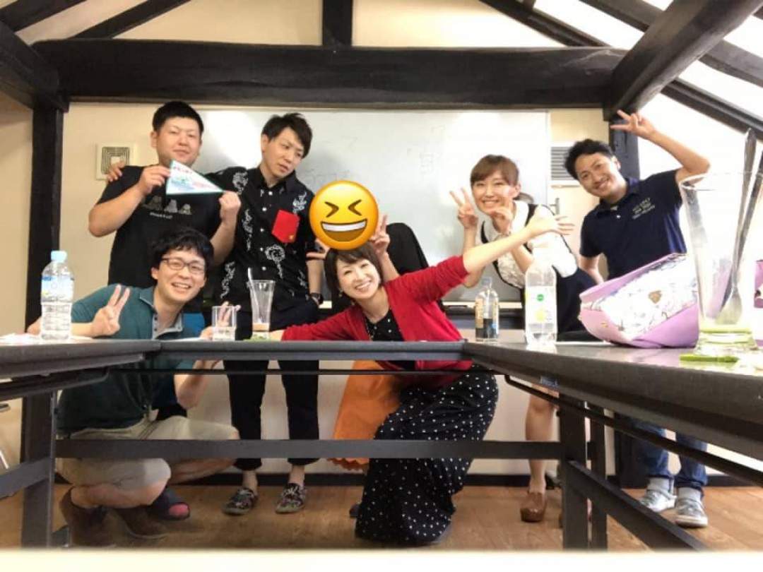 主催朝活の様子