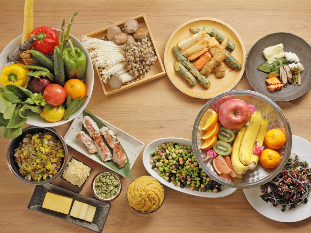 会津東北の発酵食品と食物繊維の腸活ビュッフェをテーマに和食、洋食の豊富な品数をご用意します。
