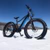 タイヤが太いタイプのＥバイクです