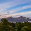 裏磐梯を象徴する山。磐梯山。