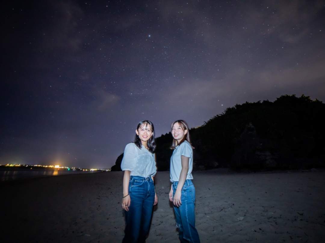 ＜沖縄・本部＞星空Photoと宙さんぽ　in 瀬底ビーチ☆彡 卒旅応援