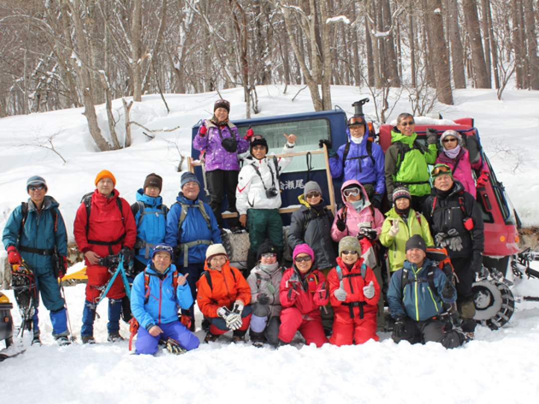 【要予約】檜枝岐の雪山を歩こう！絶景をのぞむスノーシューツアー！