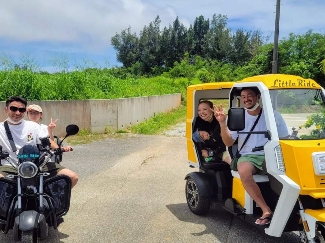 【沖縄・宮古島】ガイド撮影付き伊良部大橋をEVトライクと渡る絶景プラン★EVトライク（電動3輪バイク）でツーリングツアー