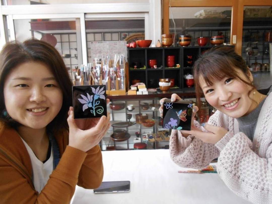 【当日持ち帰り可】蒔絵師に学ぶ、会津伝統の蒔絵体験♪