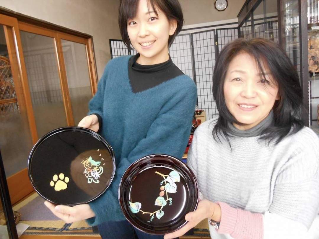 【当日持ち帰り可】蒔絵師に学ぶ、会津伝統の蒔絵体験♪