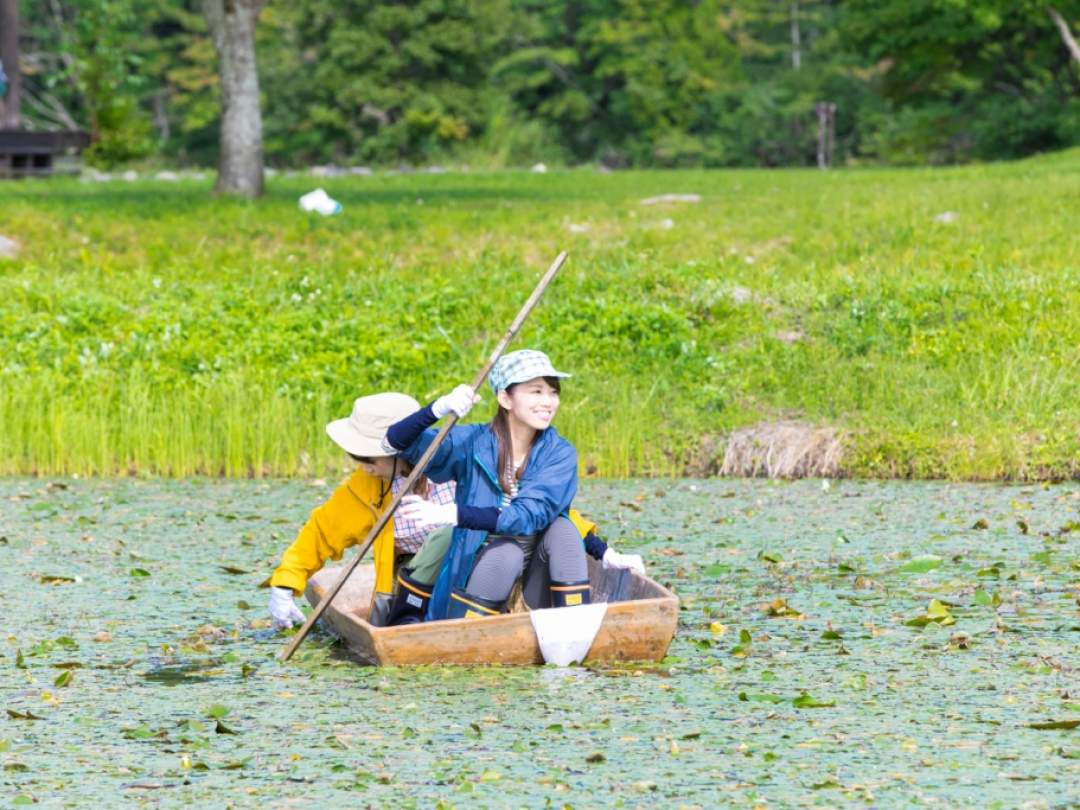 【福島・裏磐梯】先着１０チーム限定！第5回6時間耐久!! 裏磐梯のジュンサイ摘み選手権大会開催！