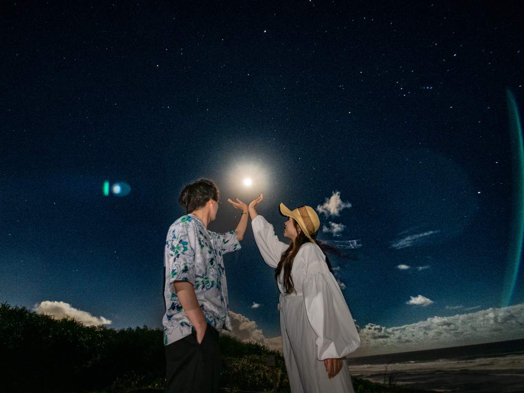 ＜沖縄・南部＞星空フォトと宙さんぽ　in 選べる南部（糸満、知念）参加者毎に星達バックに撮影　天候不良の場合：日程変更or全額返金☆彡卒旅応援