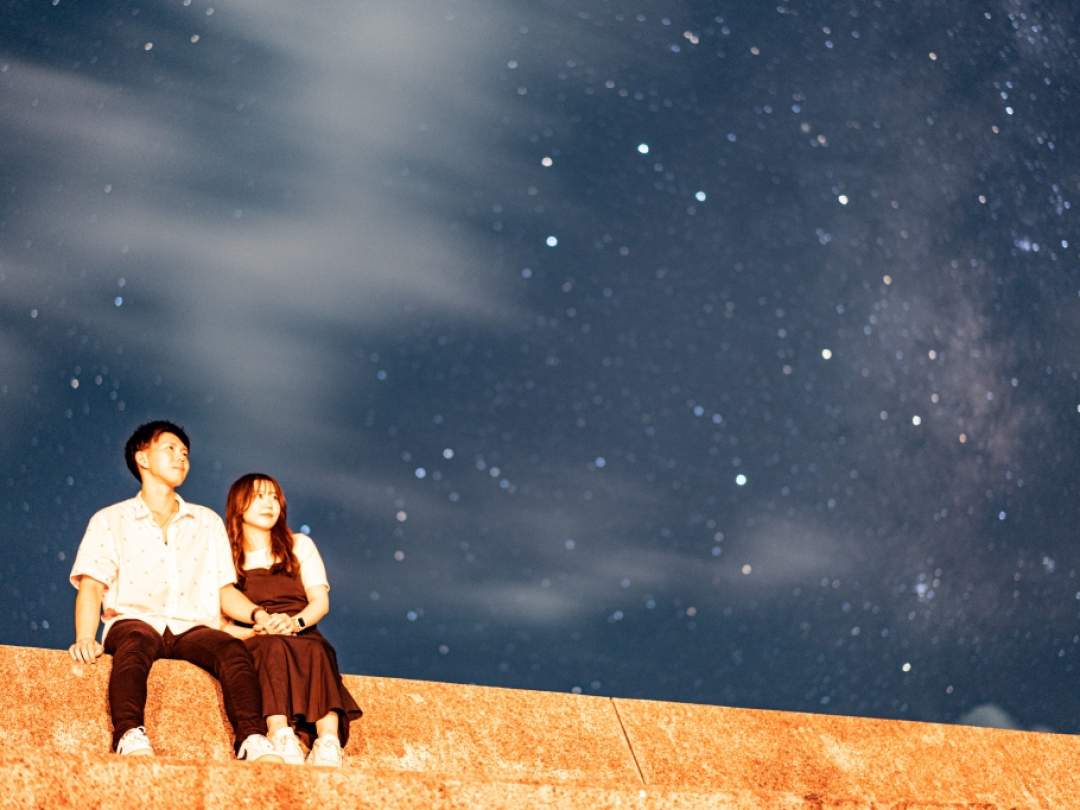 ＜沖縄・南部＞星空フォトと宙さんぽ　in 選べる南部（糸満、知念）参加者毎に星達バックに撮影　天候不良の場合：日程変更or全額返金☆彡卒旅応援