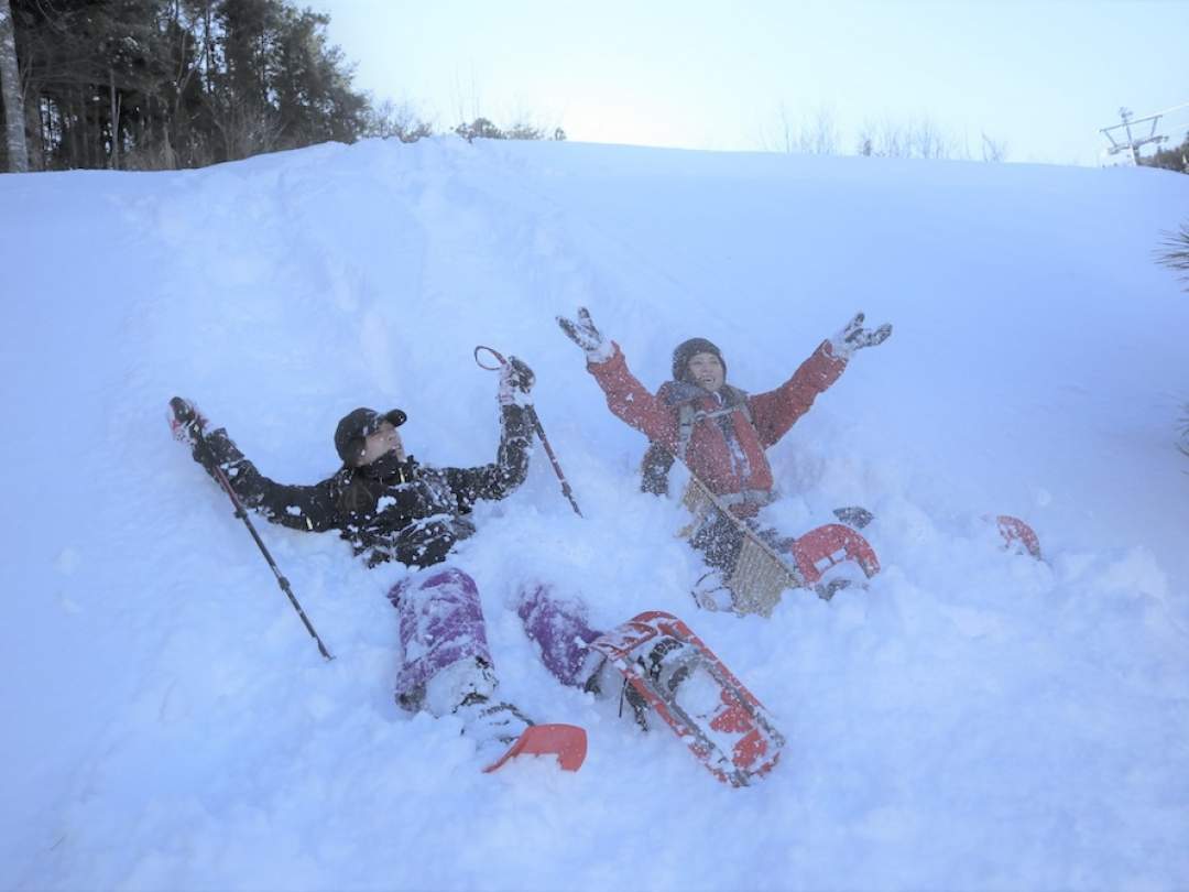 【群馬・みなかみ】初心者におすすめ！「西洋かんじき」で雪山プチ登山体験。