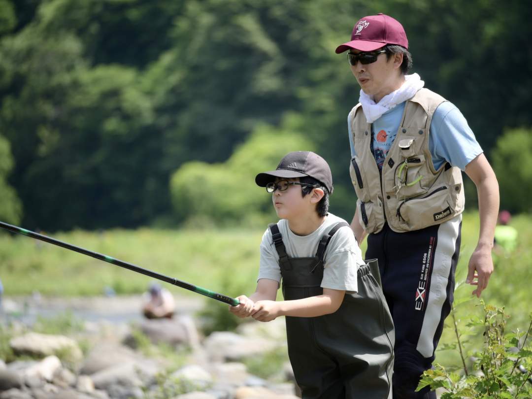 檜枝岐村釣り大会「第４回ジュニアいよリンピック」