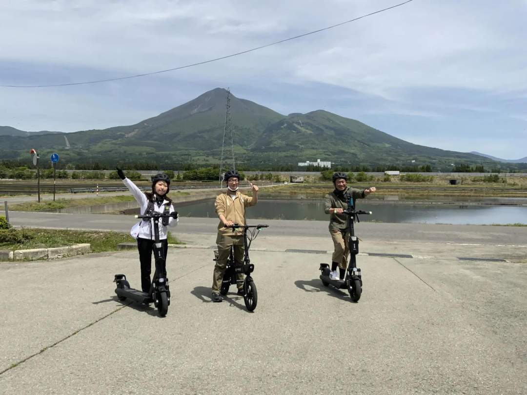 【福島・猪苗代】電動キックボードレンタルプラン♪ 絶景・観光スポットを気軽で便利に！