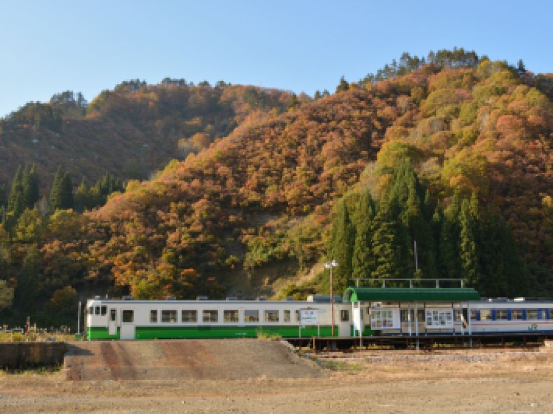 只見町の自然を代表する里山。山頂のテレビ塔が目印の里山ですが、雪崩地形や日本海側植生など、只見町の自然をコンパクトに凝縮した登りごたえのある山です。