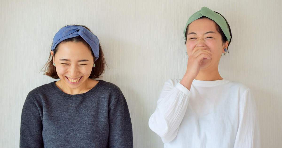 選べるカラー全6色。会津木綿のクロスヘアバンド。のお取り寄せ販売