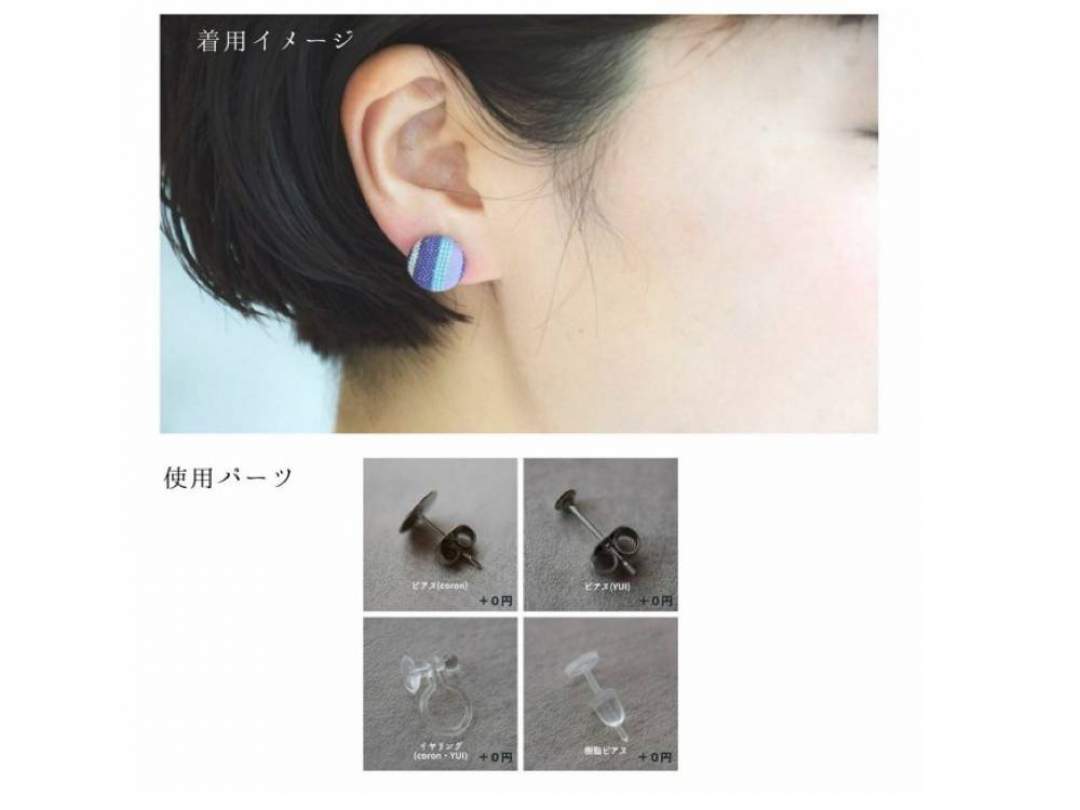 医療現場で使用されるサージカルステンレスという丈夫な素材を選びました。
金属アレルギーの方でも、比較的安心してご使用いただけます。
（必ず金属アレルギーが出ないということではございません