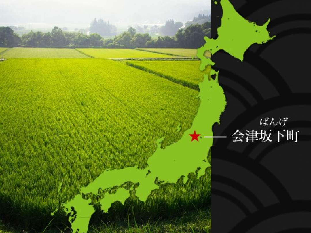 会津坂下町は会津盆地の西側に位置する、人口の多くが農業を営んでいる町です。
福島県内でも西側に位置しているため、新潟県と同様の天候になり、日本でも屈指の米どころとして知られている町です。また、美味しい米とおいしい水があるため酒蔵が多く、酒が美味しいことでも有名です。